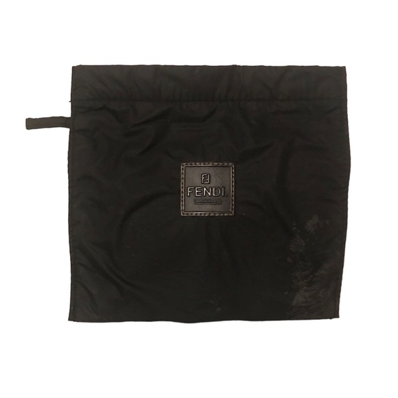 Fendi Handbags - Fendi small blk velcro pouch/makeup case. 💐promo 5 items/$50. Add 2 ur bundle.